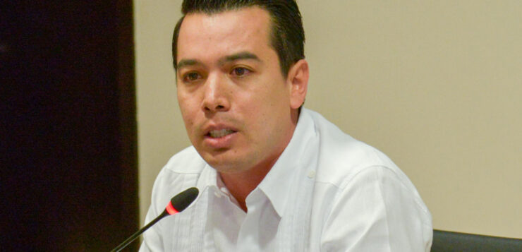 The Secretary General of the Government, Pedro Armentía López