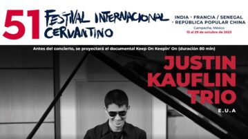 JUSTIN KAUFLIN TRÍO SE PRESENTA ESTE JUEVES EN EL TEATRO DE LA CIUDAD FRANCISCO DE PAULA TORO