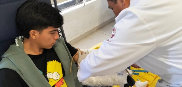 PARTICIPAN JÓVENES DEL TECNOLÓGICO DE CAMPECHE EN CAMPAÑA DE DONACIÓN ALTRUISTA DE SANGRE